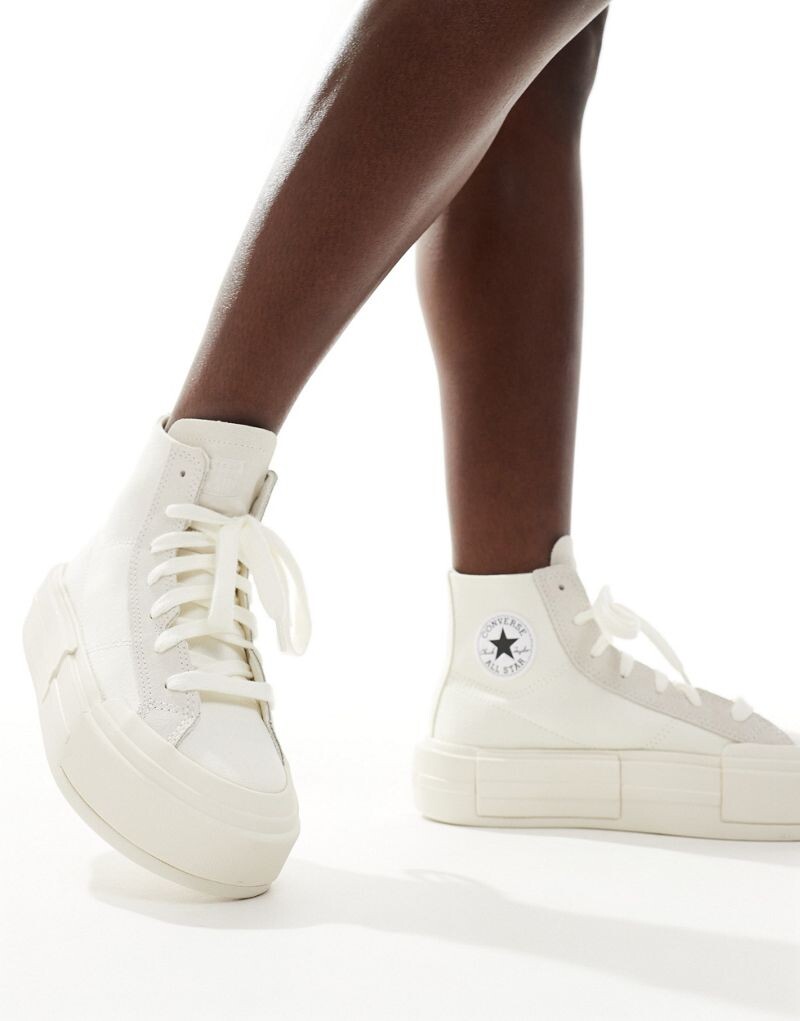 

Converse – Chuck Taylor All Star Cruise Hi – Кремовые спортивные туфли на платформе