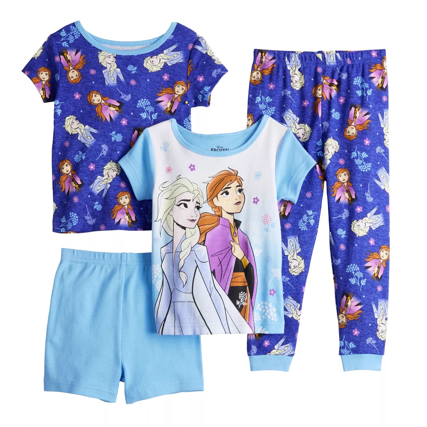 

Пижамный комплект из 4 предметов Disney's Frozen 2 для малышей Frozen "Sisters Dream" Licensed Character