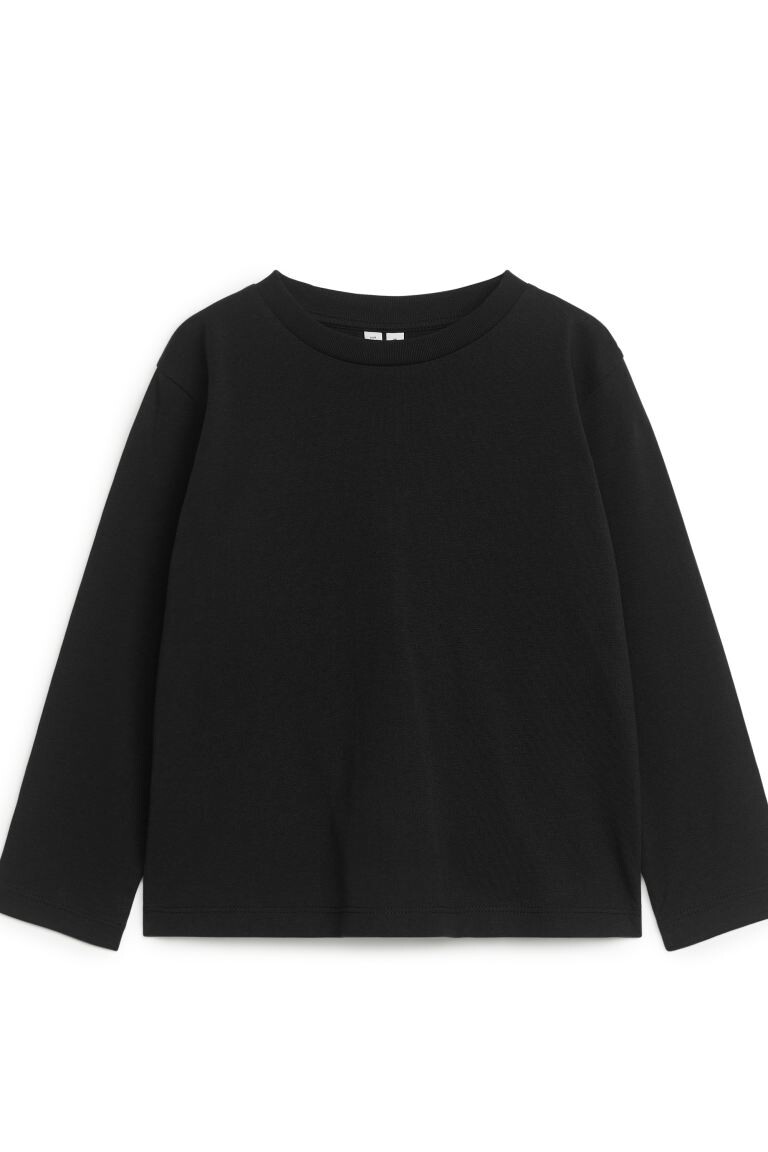 

Футболка с длинным рукавом в упаковке из 2 штук H&M, черный