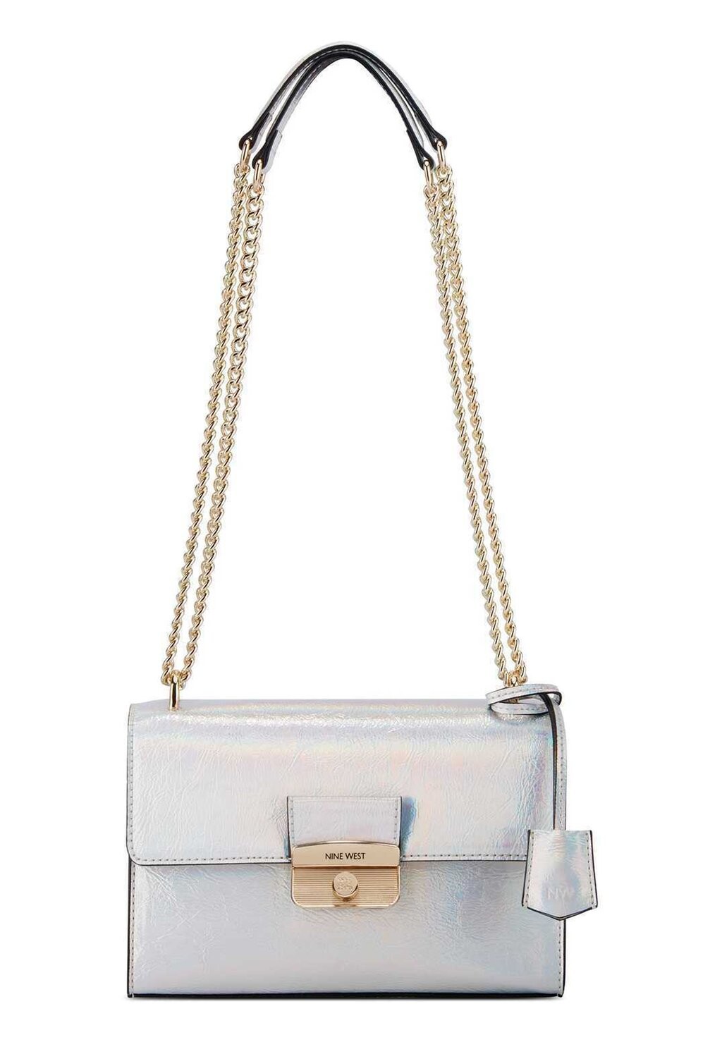 

Сумка через плечо Nine West, серебро