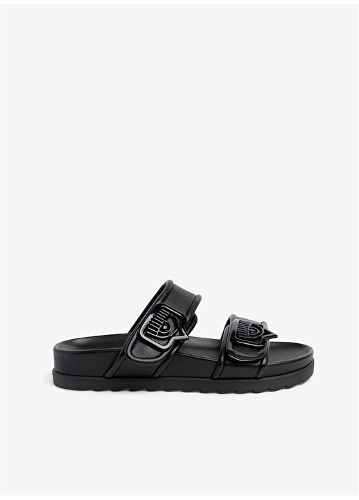 

Черные женские тапочки Chıara Ferragnı