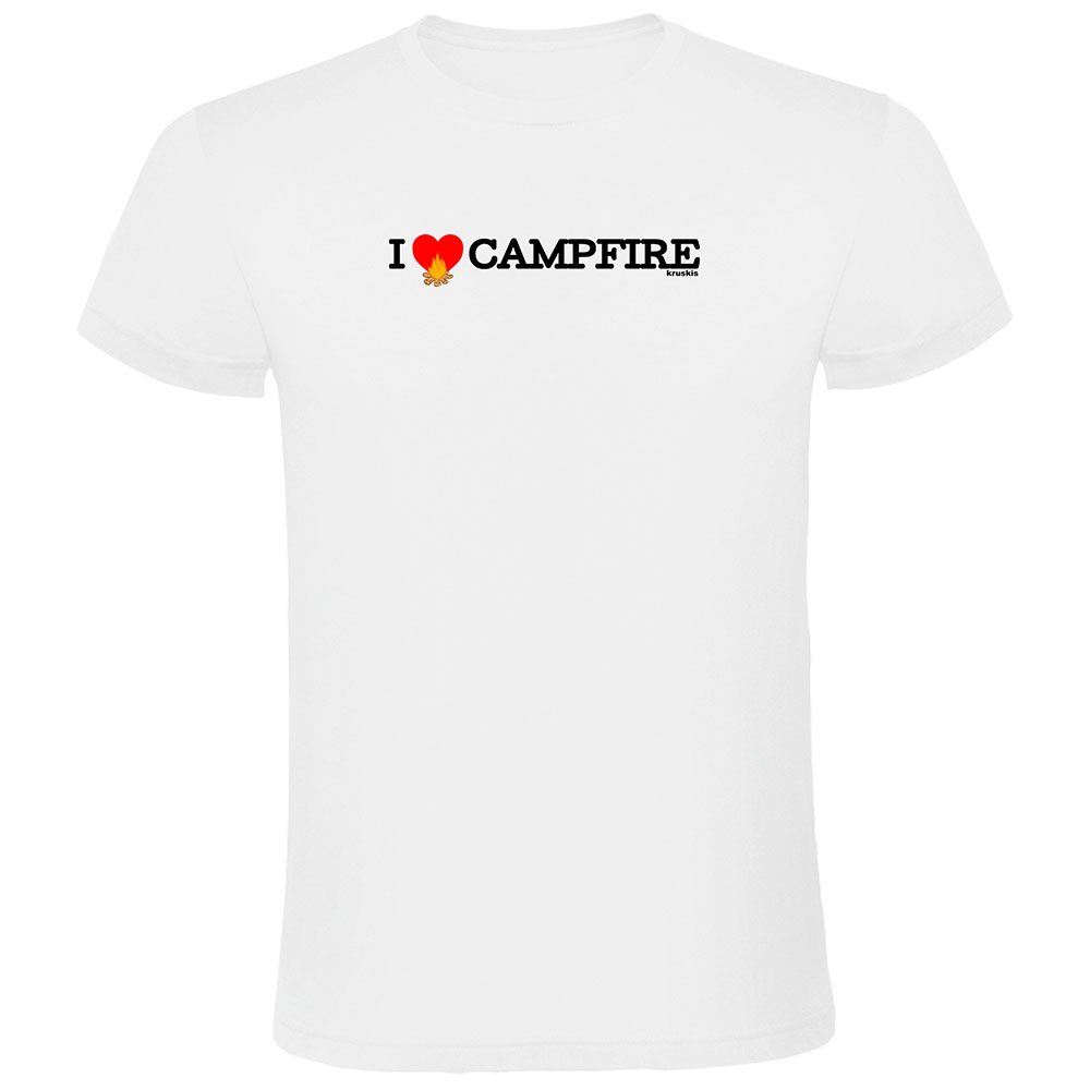 Футболка Kruskis I Love Campfire, белый