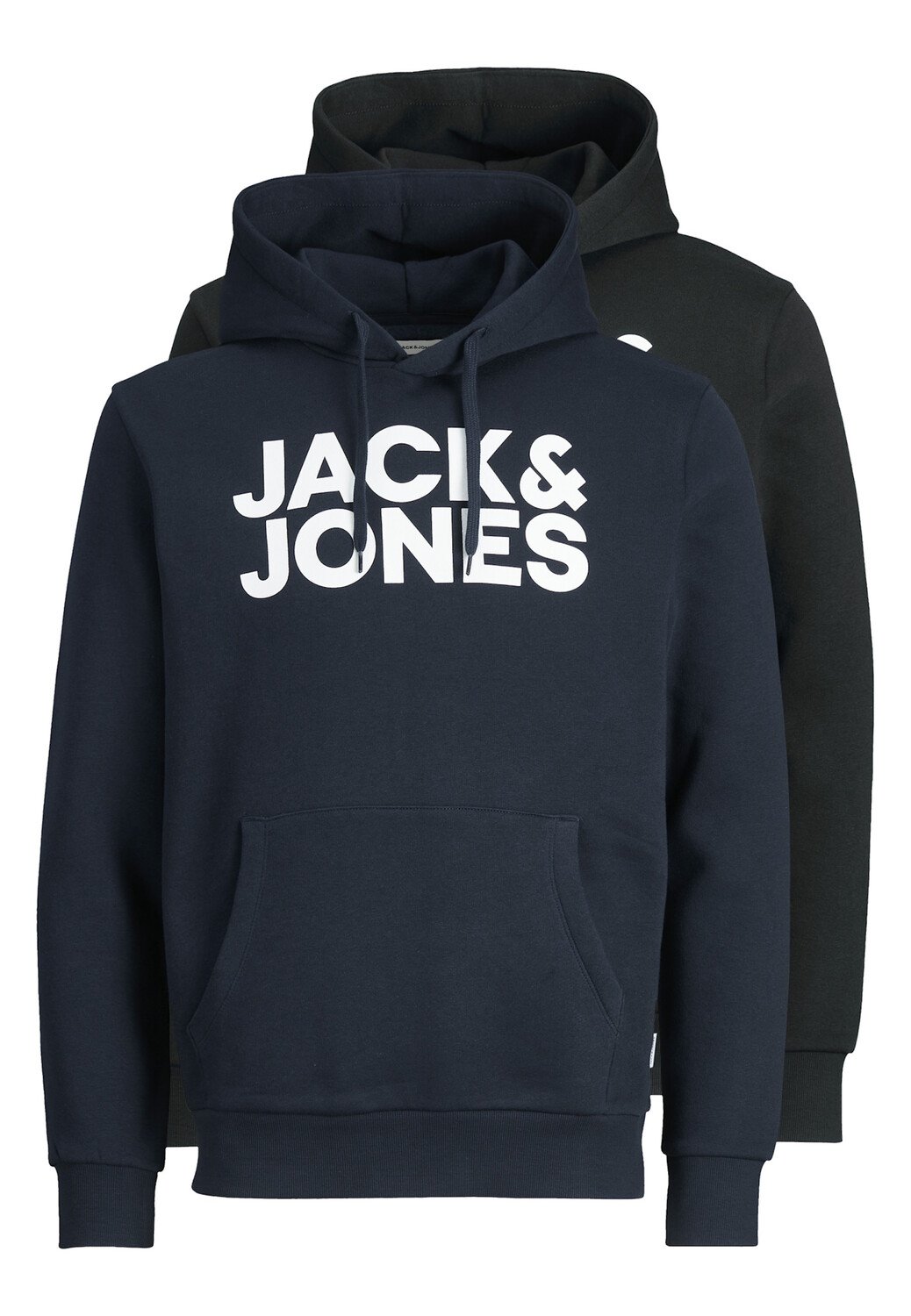 

Толстовка Jack & Jones Kapuzen 2er Pack, цвет multi-Black-Navy