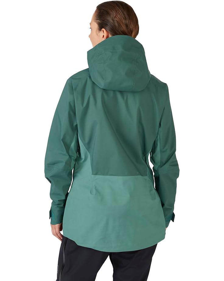 Куртка Rab Khroma Diffuse GTX Jacket, цвет Green Slate/Eucalyptus