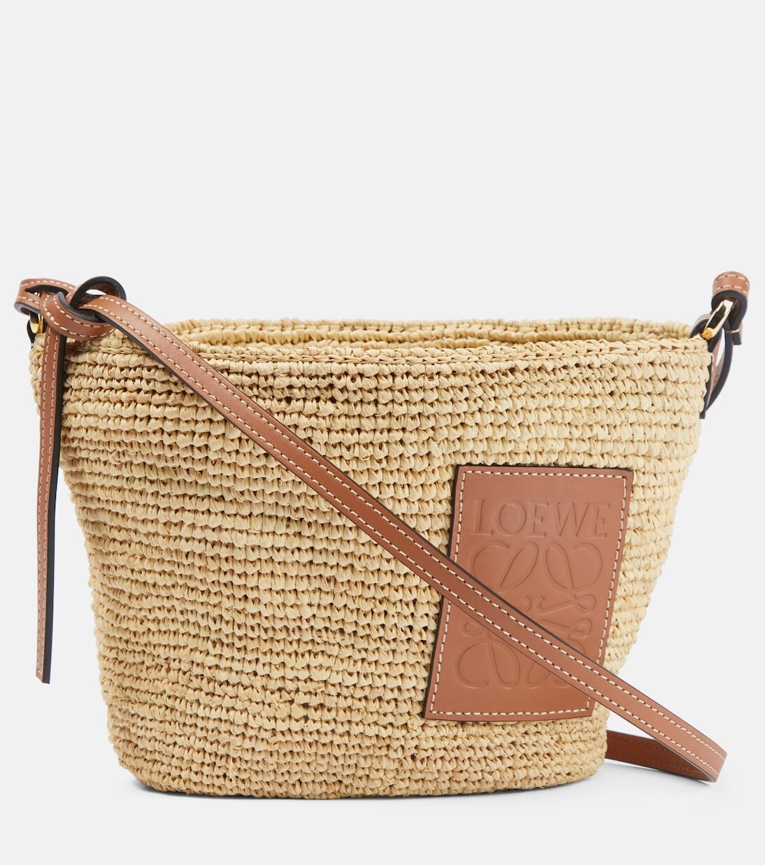 

Сумка-тоут paula's ibiza pochette из рафии Loewe, бежевый