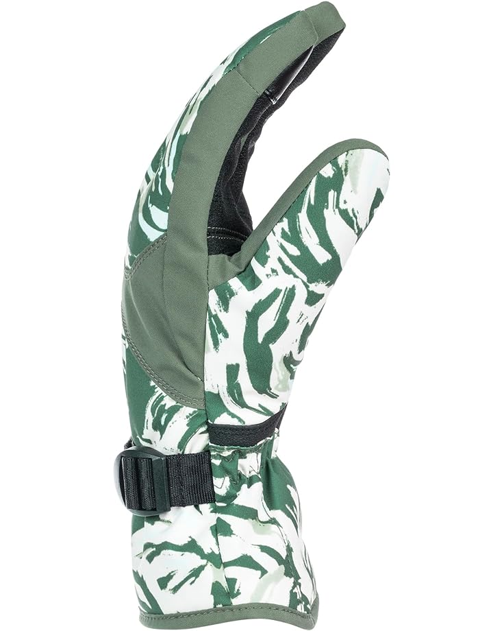 Перчатки Roxy Jetty Snow Gloves, цвет Dark Forest Wild
