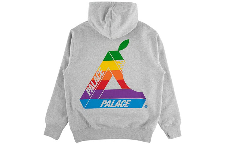 

Худи мужское Palace Jobsworth с принтом, серый