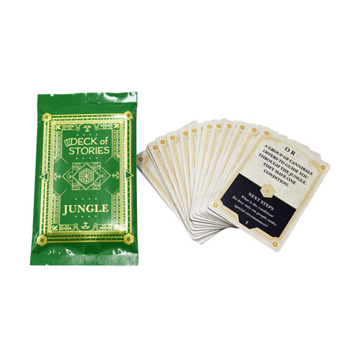 

Коллекционные карточки Deck Of Stories: Jungle Booster