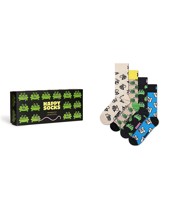 Подарочный набор носков Happy Animals, 4 шт. Happy Socks, мультиколор