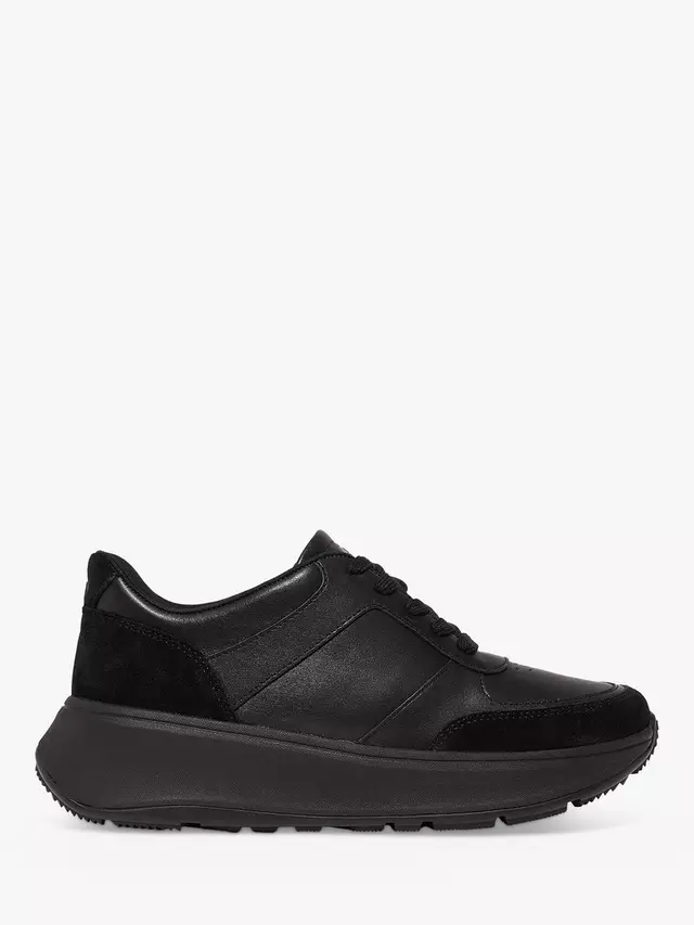 

Кроссовки FitFlop F-Mode Leather, цвет all/black
