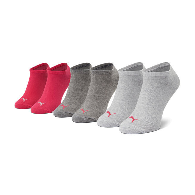 

Носки Puma, 3 шт, серая роза, Серый