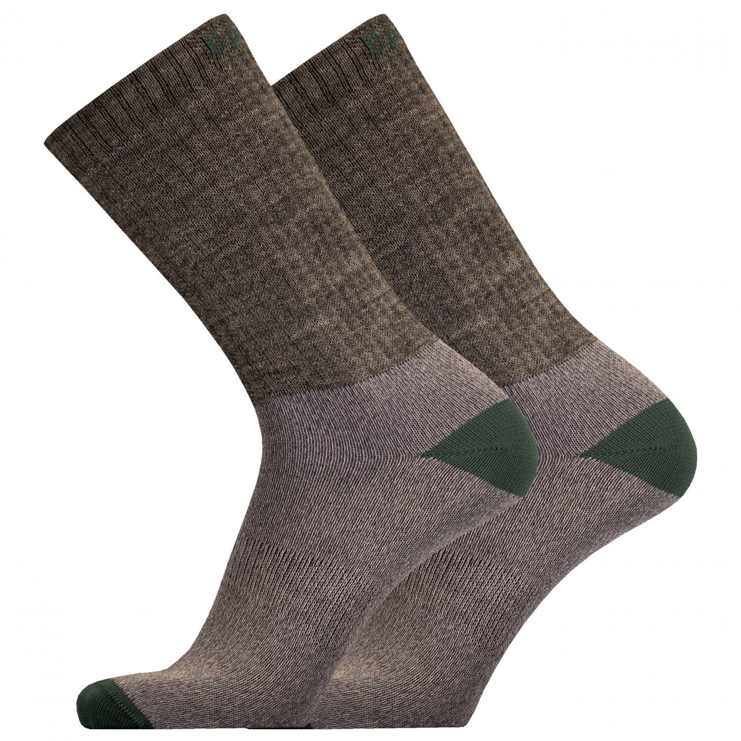 

Походные носки Uphillsport Posio Hiking 3 Layer Merino, цвет Mid Grey/Green
