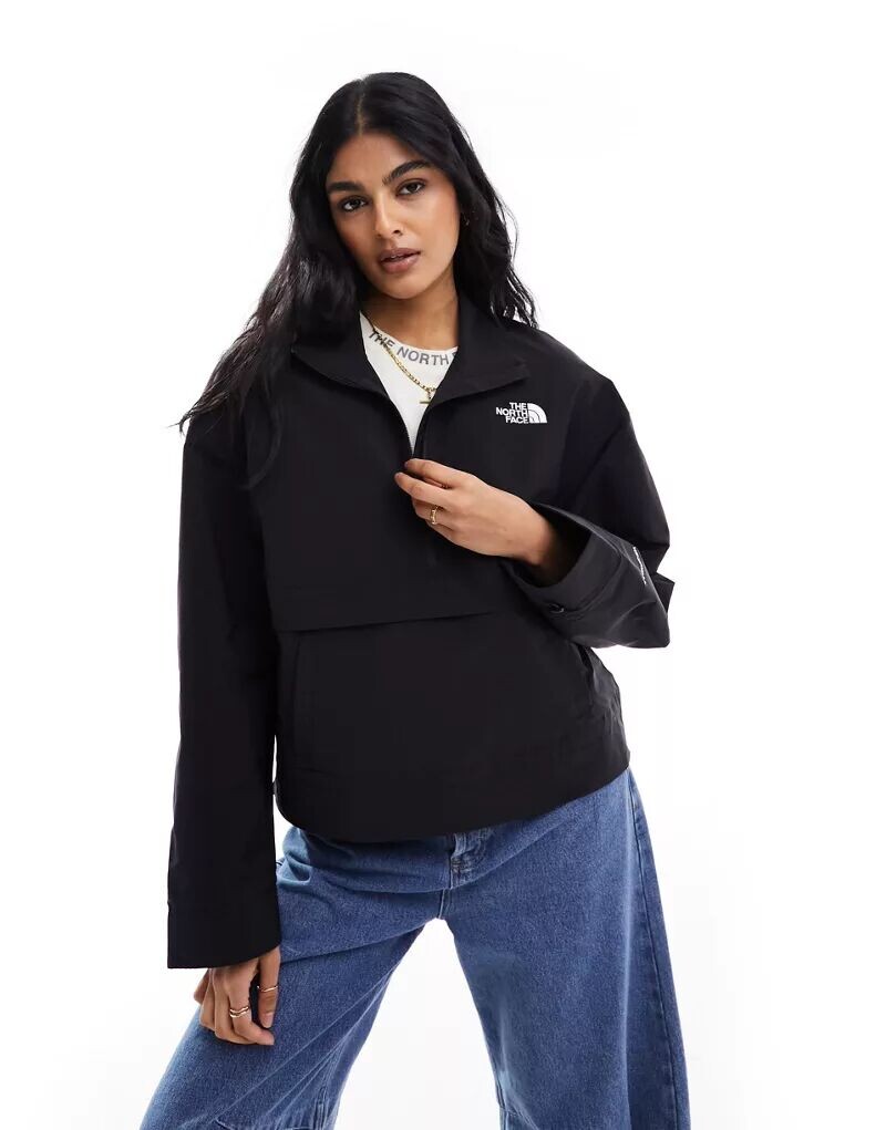 

Черная короткая куртка на молнии The North Face Easy Wind