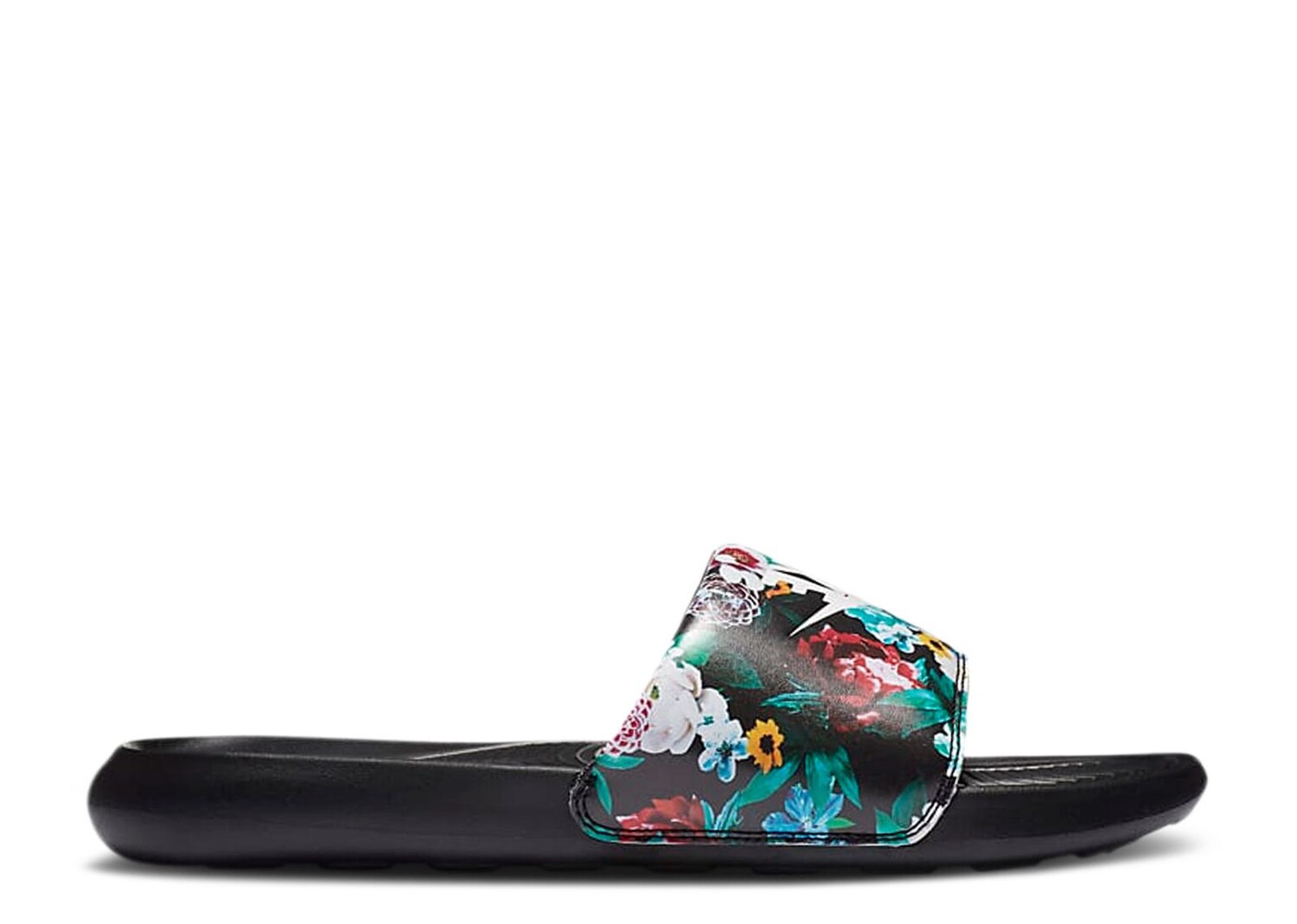

Кроссовки Nike Wmns Victori One Printed Slide 'Floral Print', черный