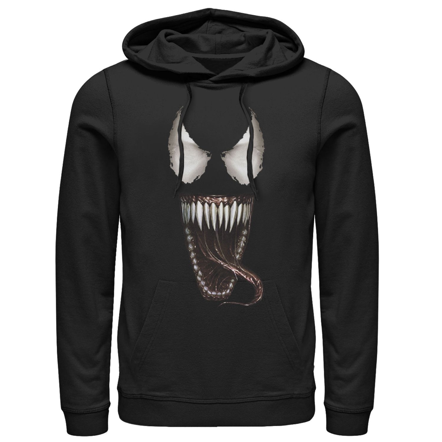 Мужская толстовка с рисунком Venom Tongue Marvel мужская толстовка venom anti venom marvel