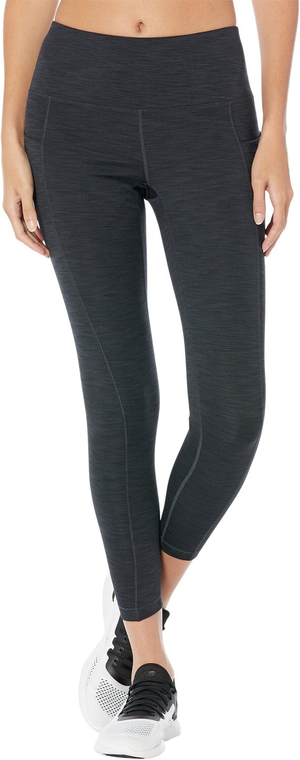 

Леггинсы с двухцветной текстурой Jockey Active, цвет Deep Black Heather