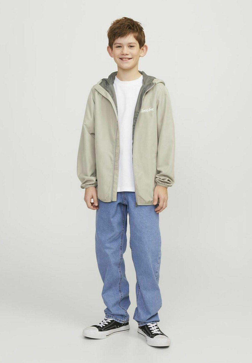 

Куртка межсезонная Jack & Jones Junior, бежевый
