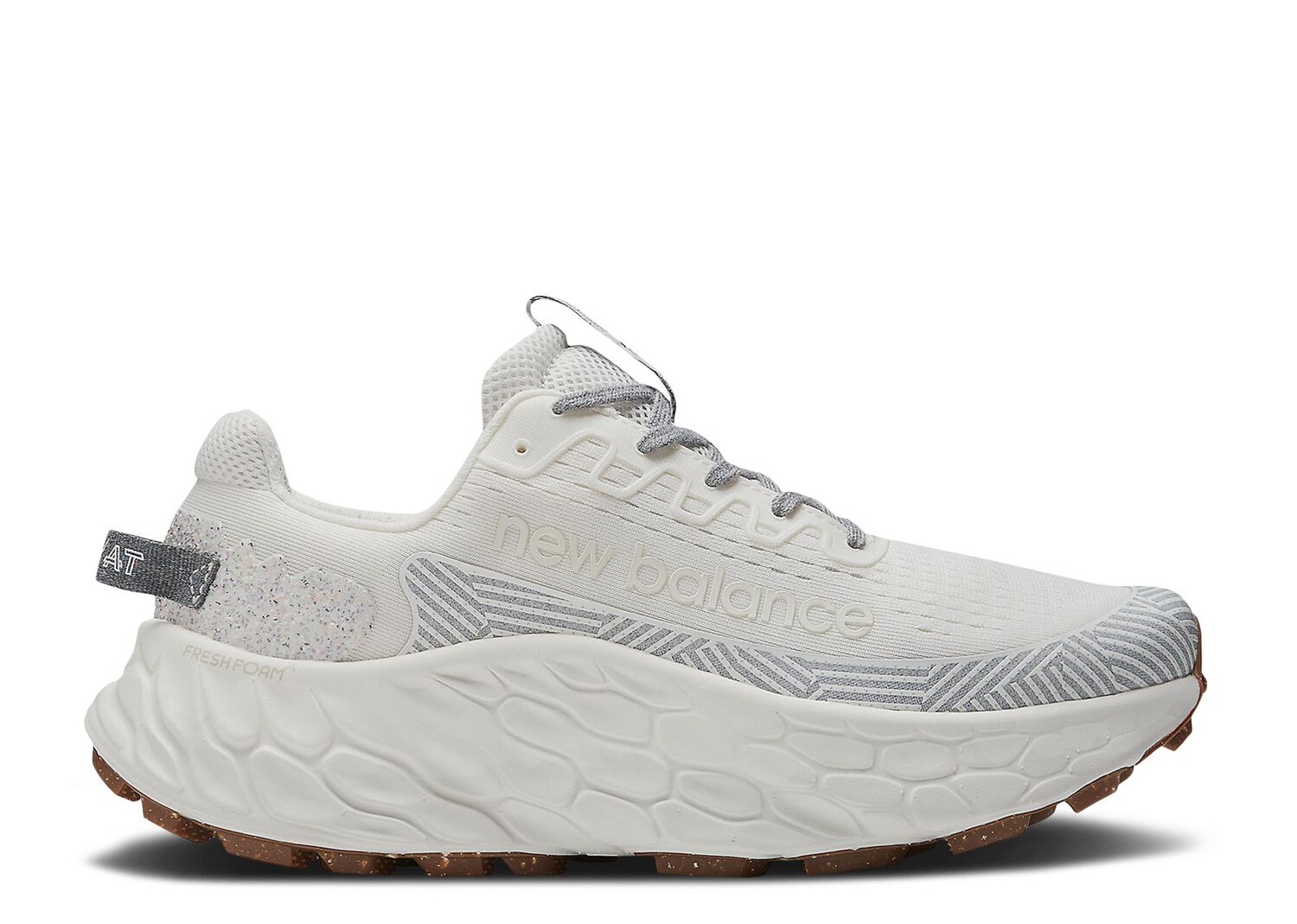 

Кроссовки New Balance Fresh Foam X More Trail V3 2E Wide 'White Turtledove', белый
