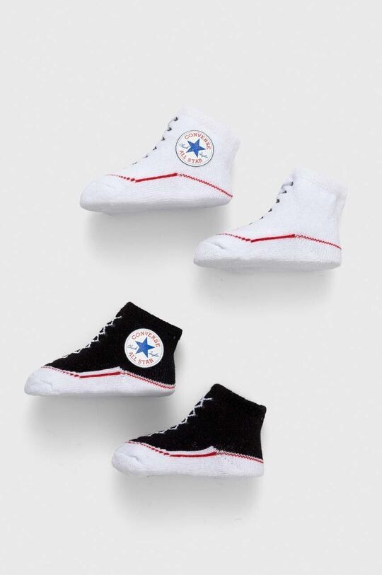 

Converse Детские носки, 2 пары, черный