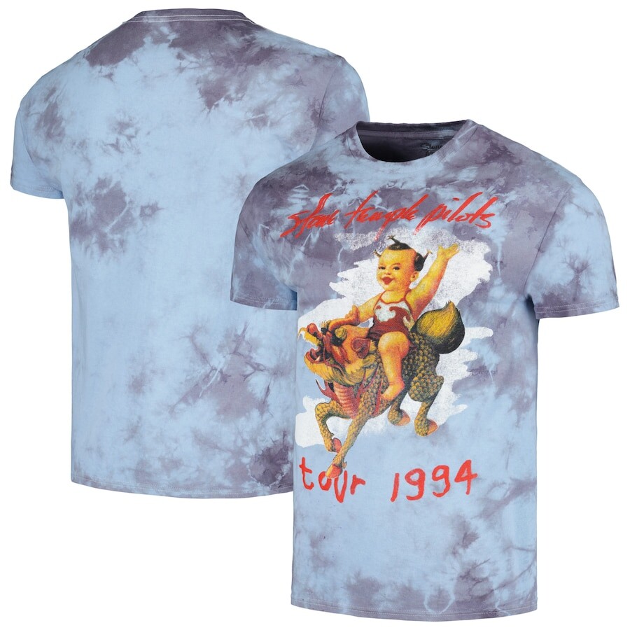 

Футболка с коротким рукавом Global Merch Stone Temple Pilots, синий