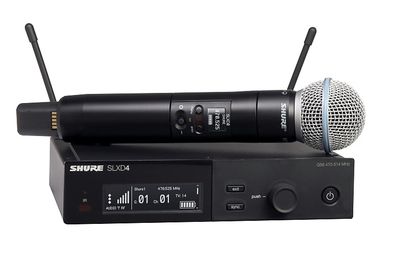 

Микрофон Shure SLXD24/B58