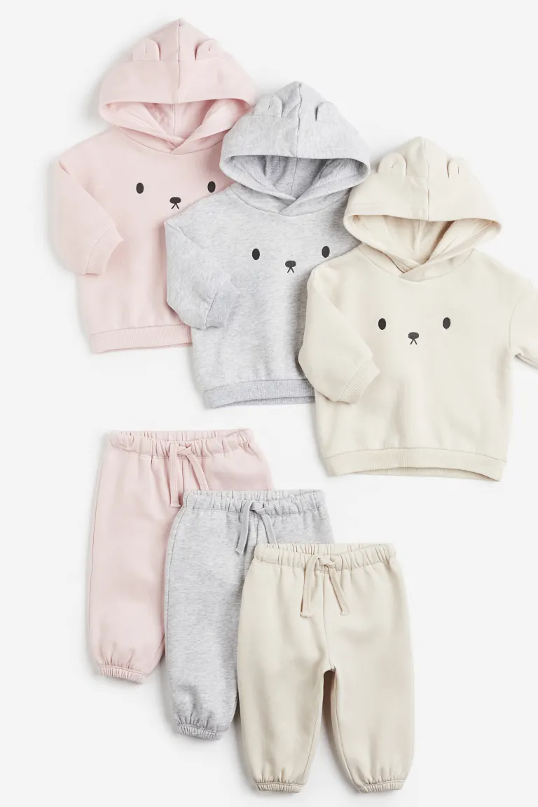 

Толстовка с капюшоном и люверсами H&M, серый