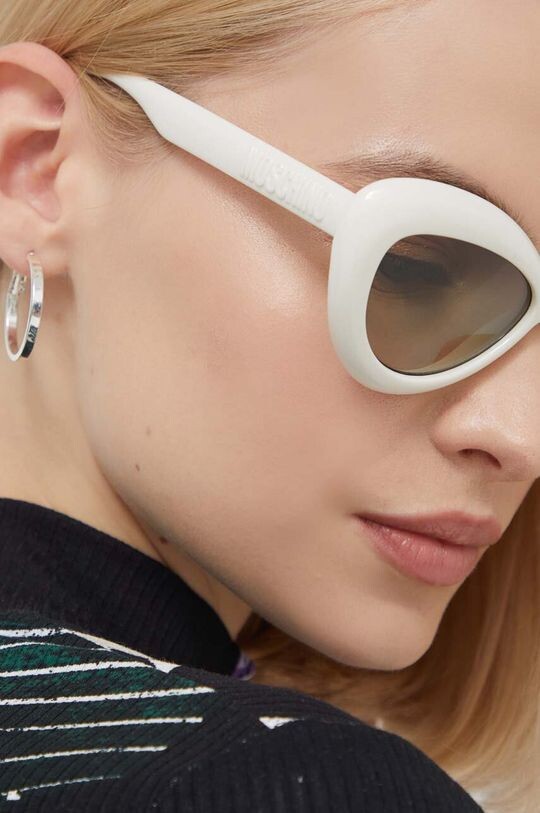 

Солнечные очки Moschino, белый