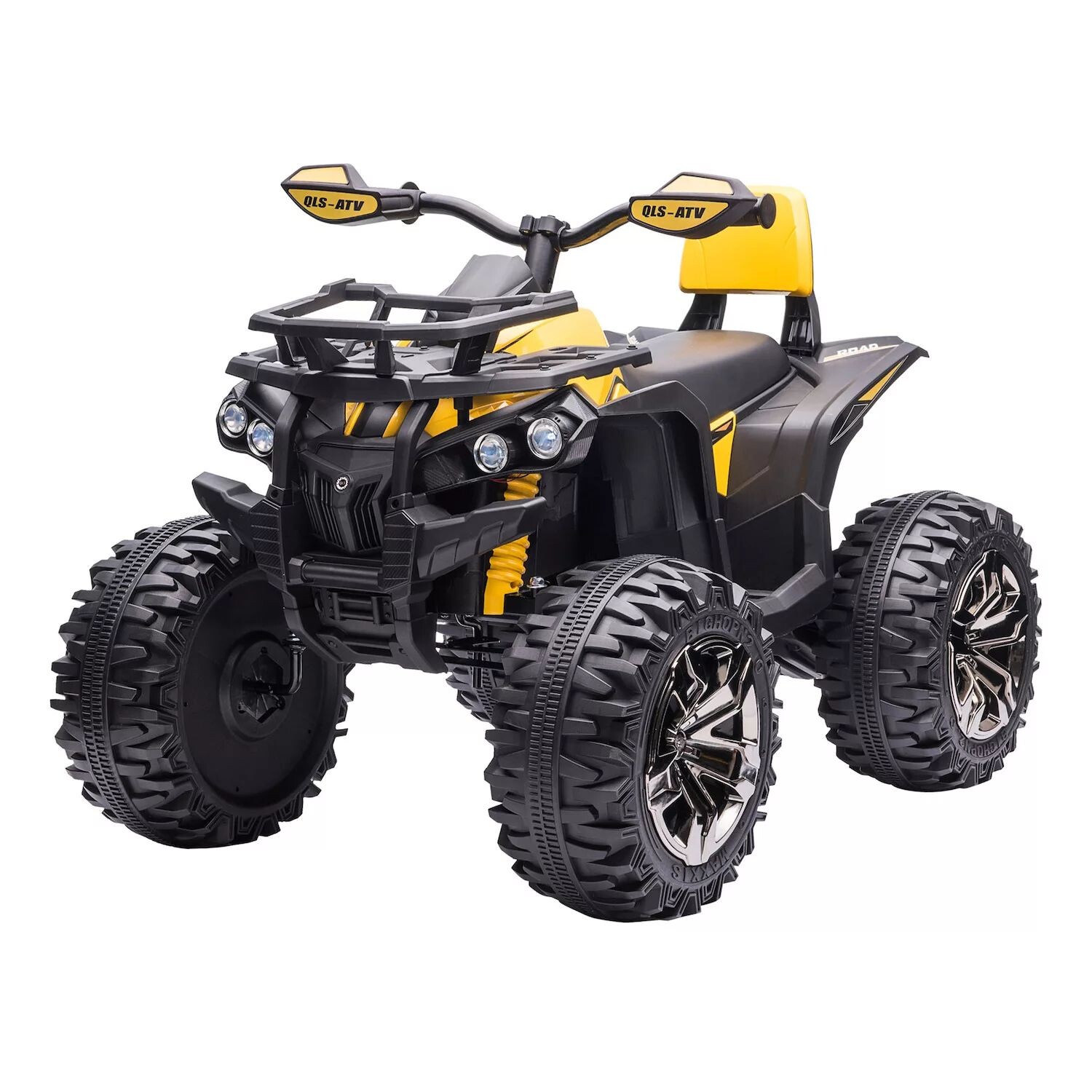 

Aosom 12V Kids Ride на четырехколесном квадроцикле Игрушечный автомобиль с музыкой Реалистичные фары Широкие колеса Аккумуляторная батарея с питанием для мальчиков и девочек Зеленый Aosom, зеленый