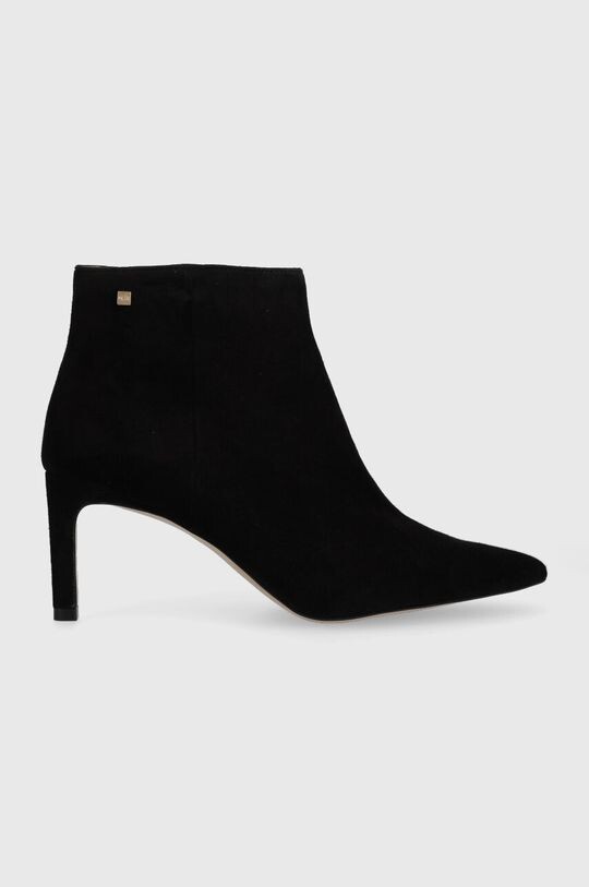 

Замшевые ботильоны Janet Bootie 70-S Boss, черный