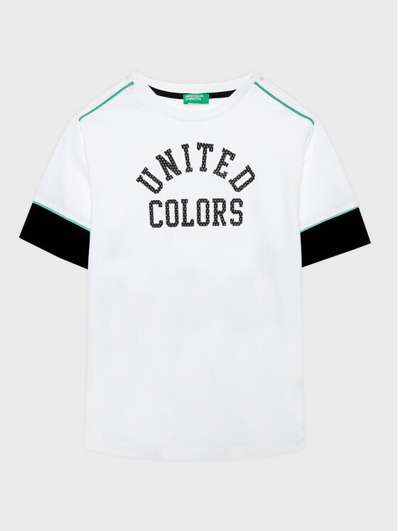

Футболка стандартного кроя United Colors Of Benetton, белый