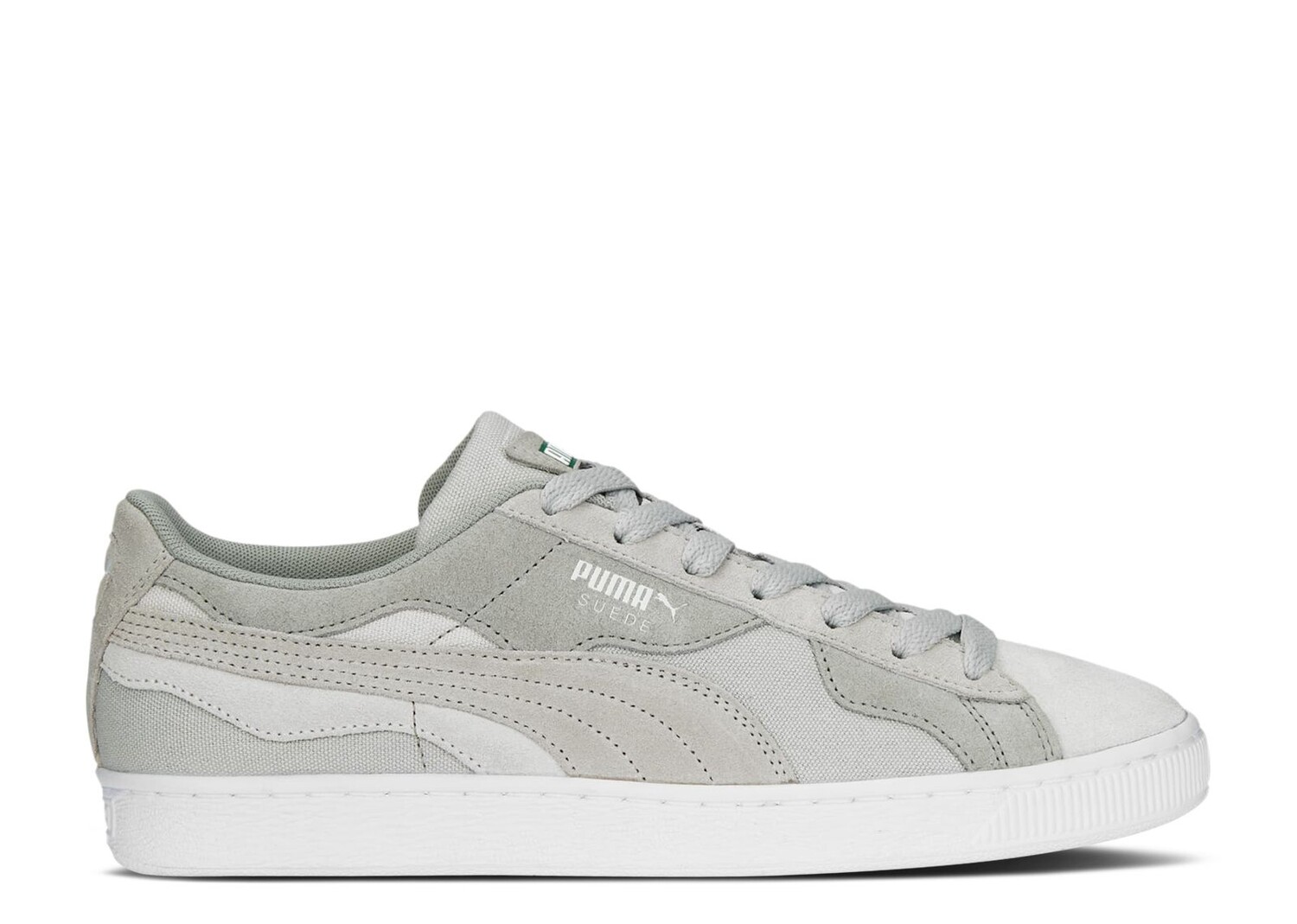 

Кроссовки Puma Suede 'Camowave Earth - Feather Grey', серый