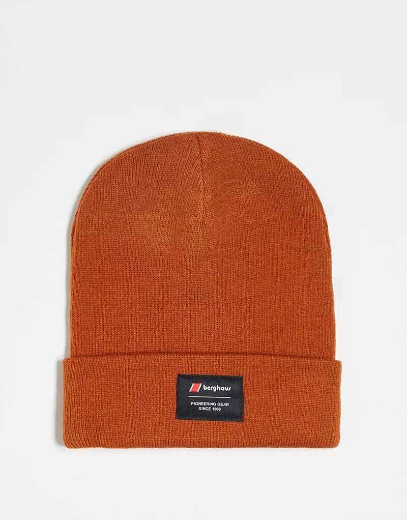 

Коричневая вязаная шапка унисекс Berghaus Dean Street Classic Heritage