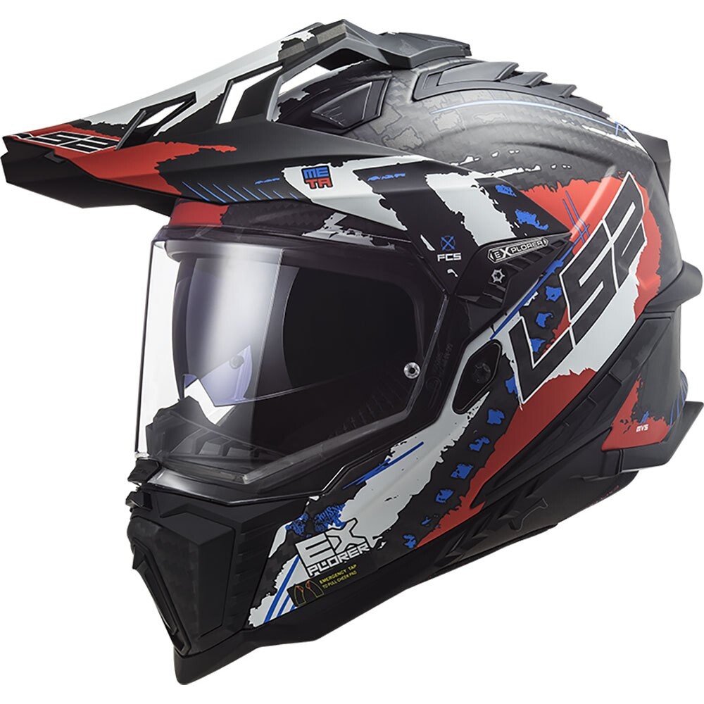 

Шлем для бездорожья LS2 MX701 C Explorer Extend, черный