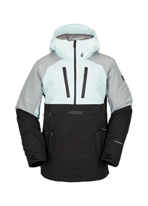 

Синяя мужская лыжная куртка с капюшоном Volcom, Синий