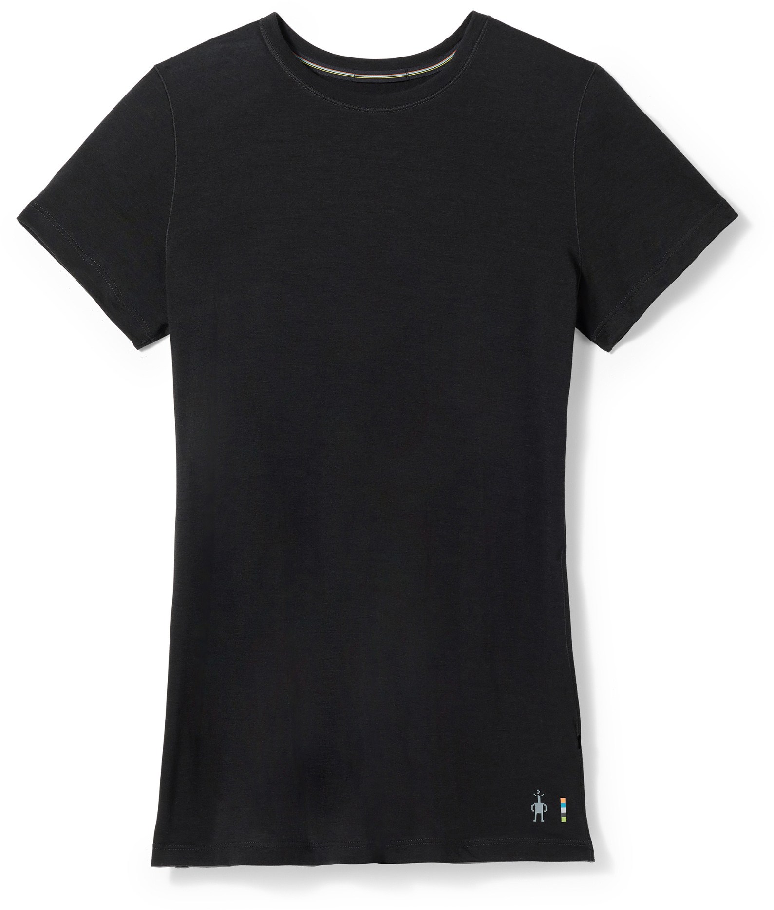 цена Классическая всесезонная футболка из шерсти мериноса – женская Smartwool, черный