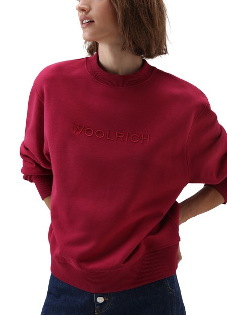 

Флисовая толстовка с логотипом Woolrich