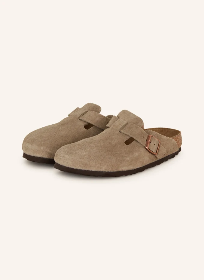 

Бостонские мюли Birkenstock, коричневый