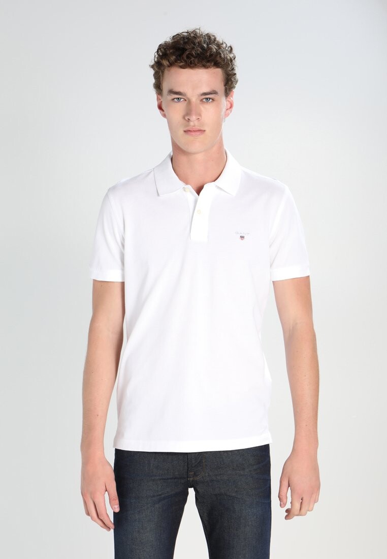 

Поло ORIGINAL RUGGER PLUS SIZE GANT, белый
