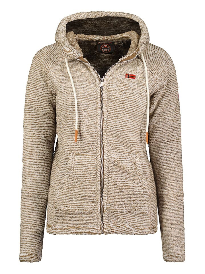 

Флисовая куртка Geographical Norway Trigo, бежевый