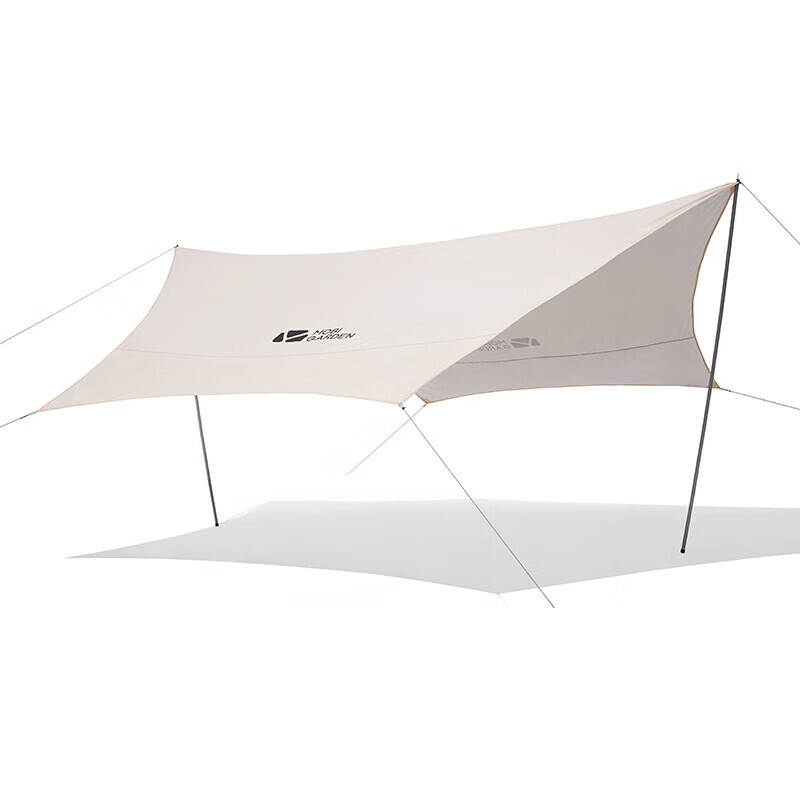 

Mobi Garden Outdoor палатка с навесом, складная переносная беседка с солнцезащитным козырьком, цвет слоновой кости, белый 440 (средний размер)