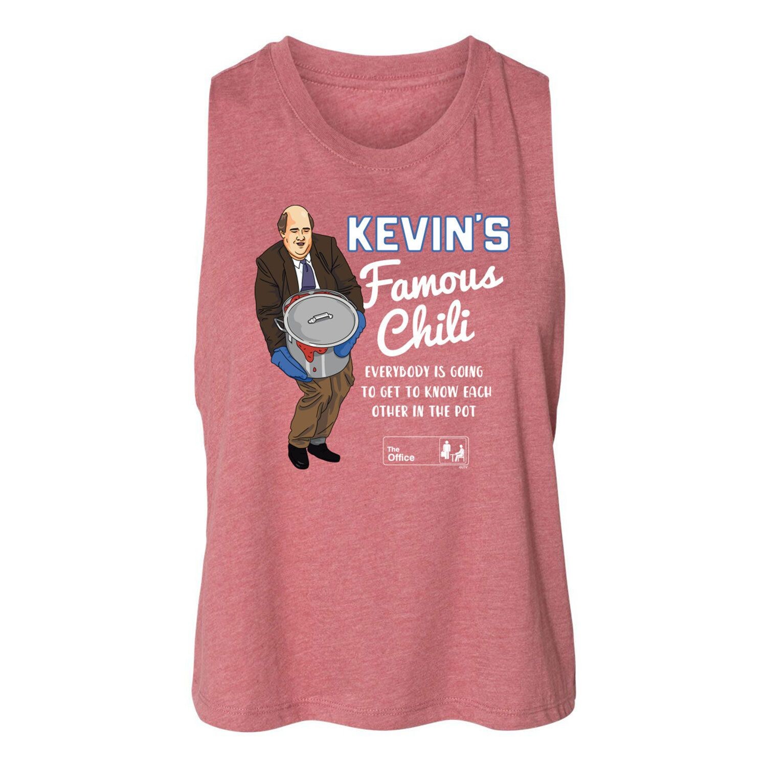 

Укороченная майка The Office Kevin Chili для юниоров Licensed Character