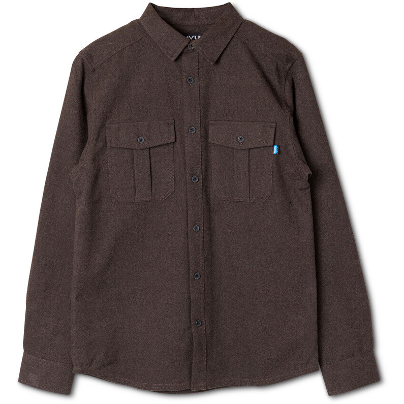 

Мужская рубашка Trappers Peak Kavu, коричневый