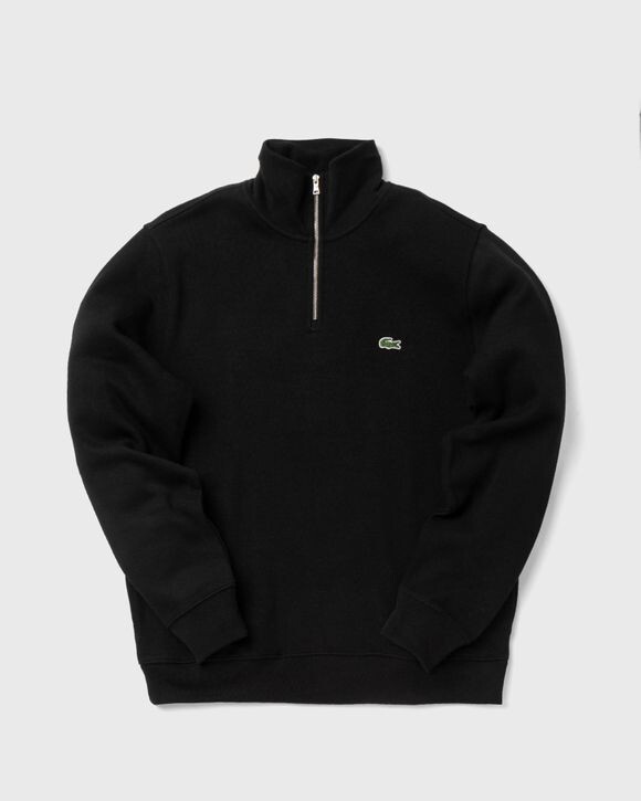 

Свитер Lacoste Half Zip Sweatshirt, черный