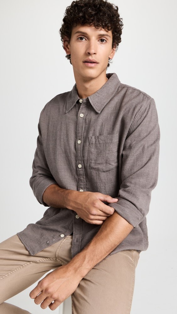 

Рубашка Corridor Long Sleeve Flannel, карамельный
