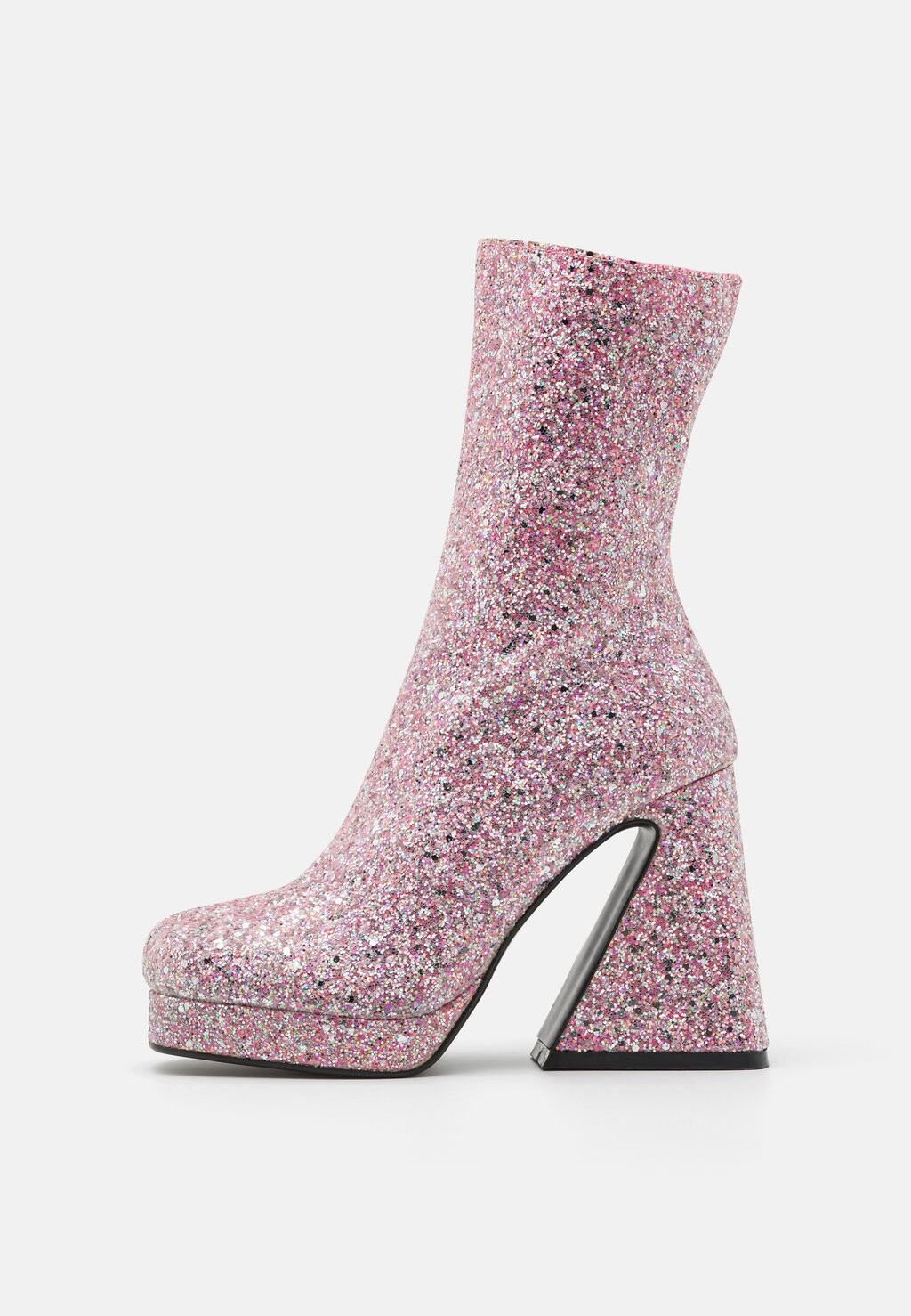 

Ботильоны на платформе Another Love LAMODA, цвет pink glitter