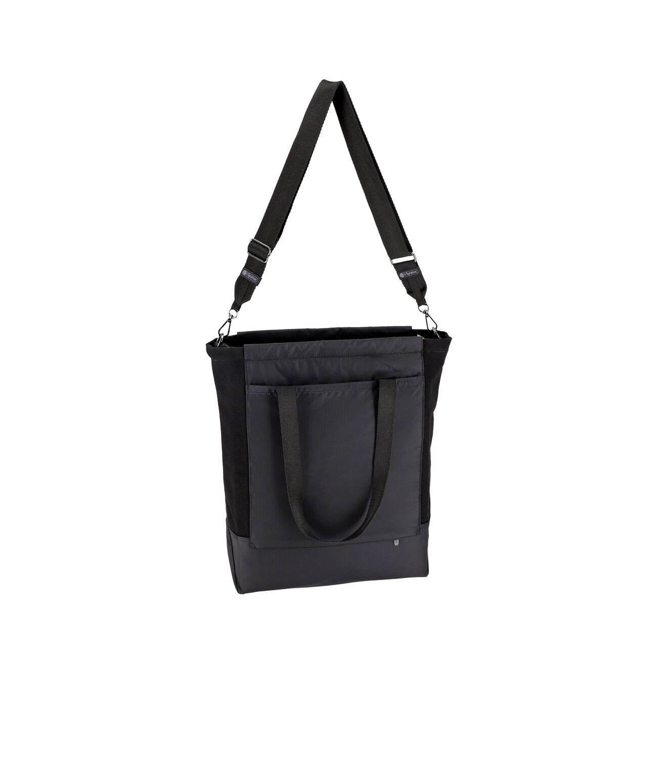 

Холщовая сумка-трансформер Север/Юг LeSportsac, цвет Midnight Black Canvas