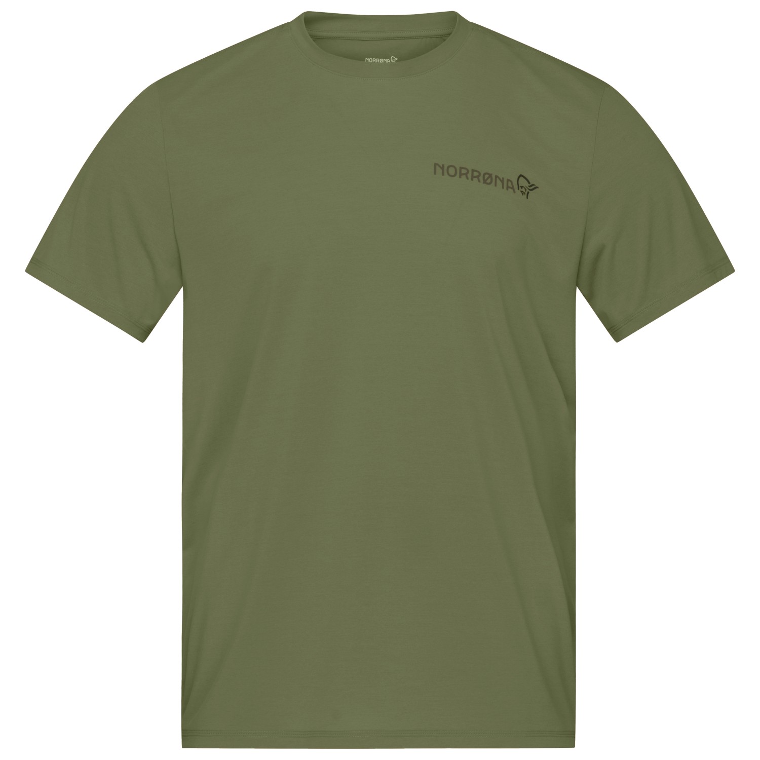 Функциональная рубашка Norrøna Femund Tech T Shirt, цвет Loden Green