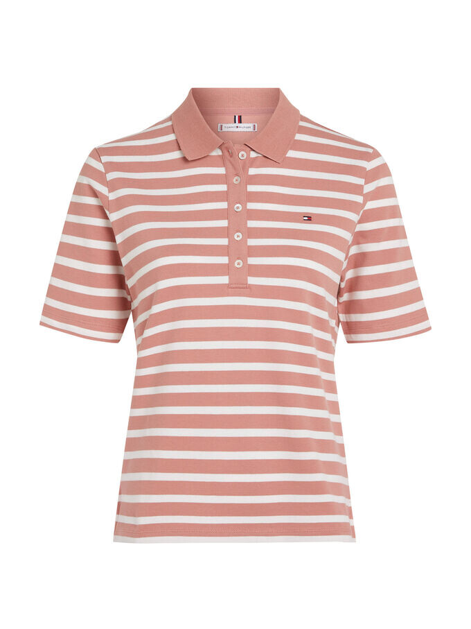 

Рубашка поло стандартного кроя Tommy Hilfiger, розовый