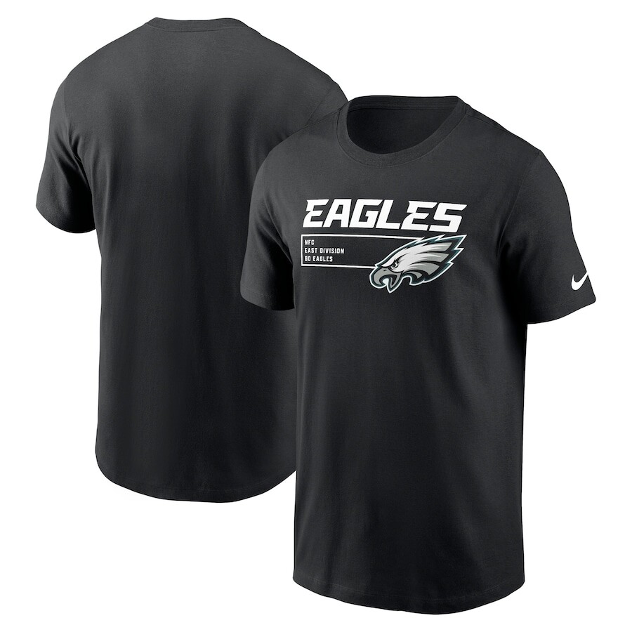 

Футболка с коротким рукавом Nike Philadelphia Eagles, черный