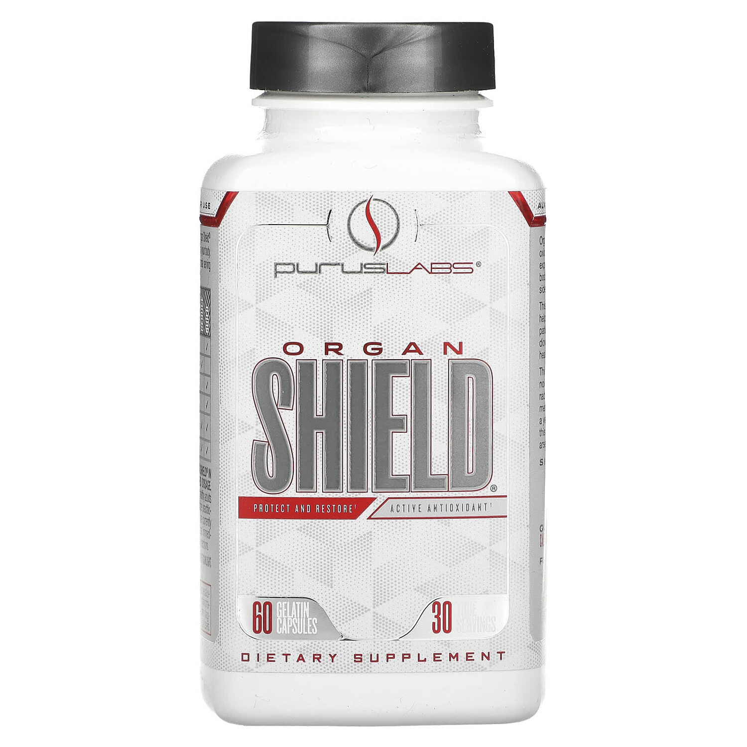 

Organ Shield, 60 желатиновых капсул, Purus Labs